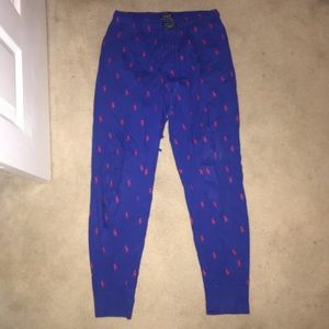 Polo jogger pajama pants
